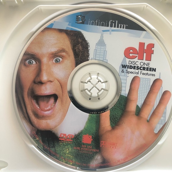 ELF 2 DISC BOX SET- WIDE/ FULL SCREEN- FEATURES/ GAMES - Picture 6 of 6